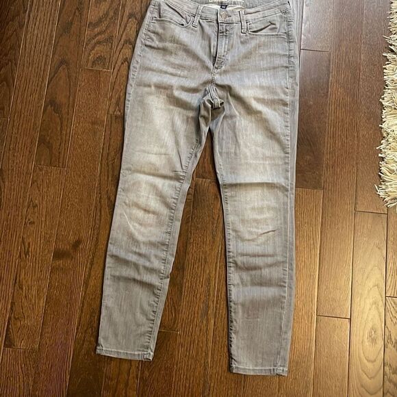 Universal Thread Gray Straight‎ Leg Denim Jeans Women’s Size 8 - Picture 5 of 9